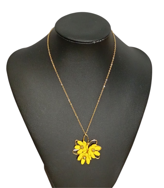 Blumenkette gold Ramoneska