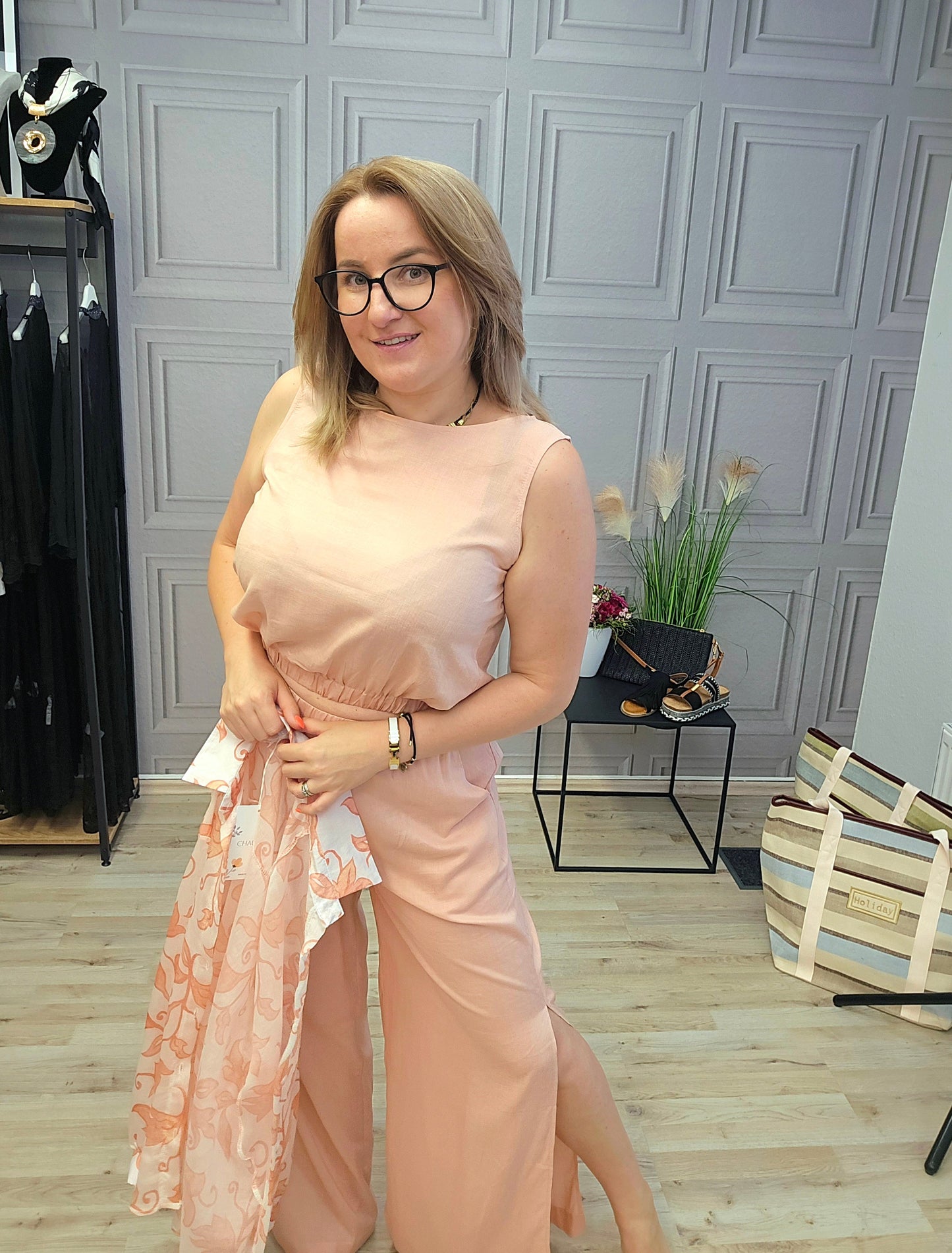 SET Bluse und Hose Anzug Paris Ramoneska