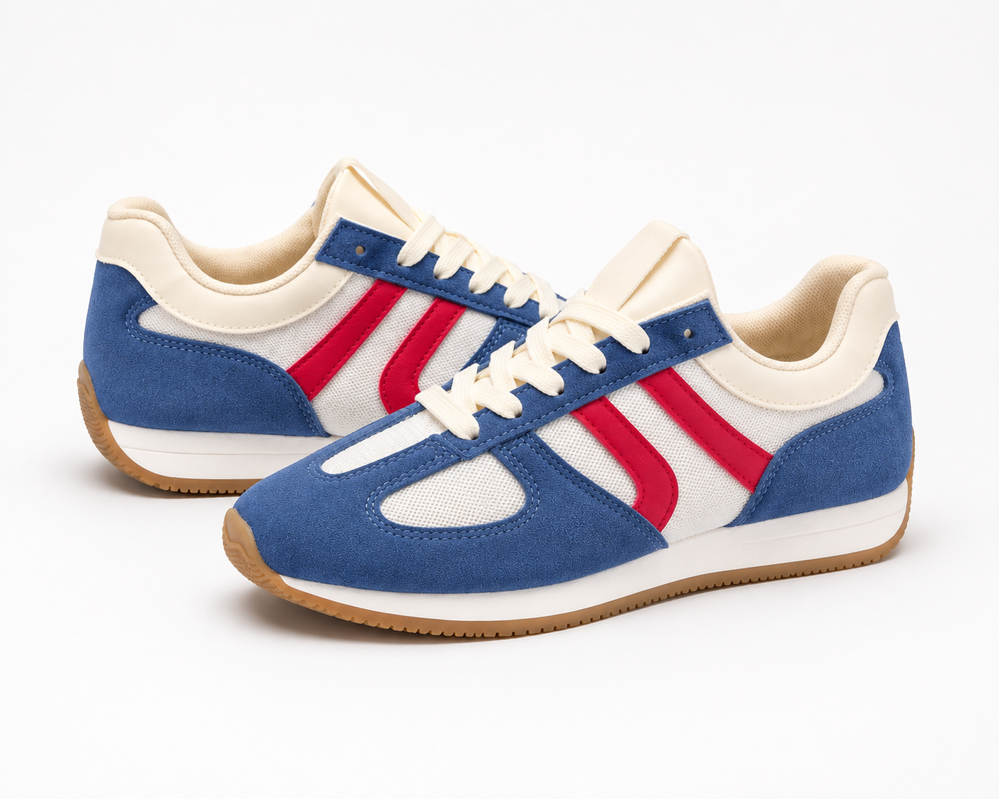 Sneaker Tomm blau - rot Sportschuhe Ramoneska
