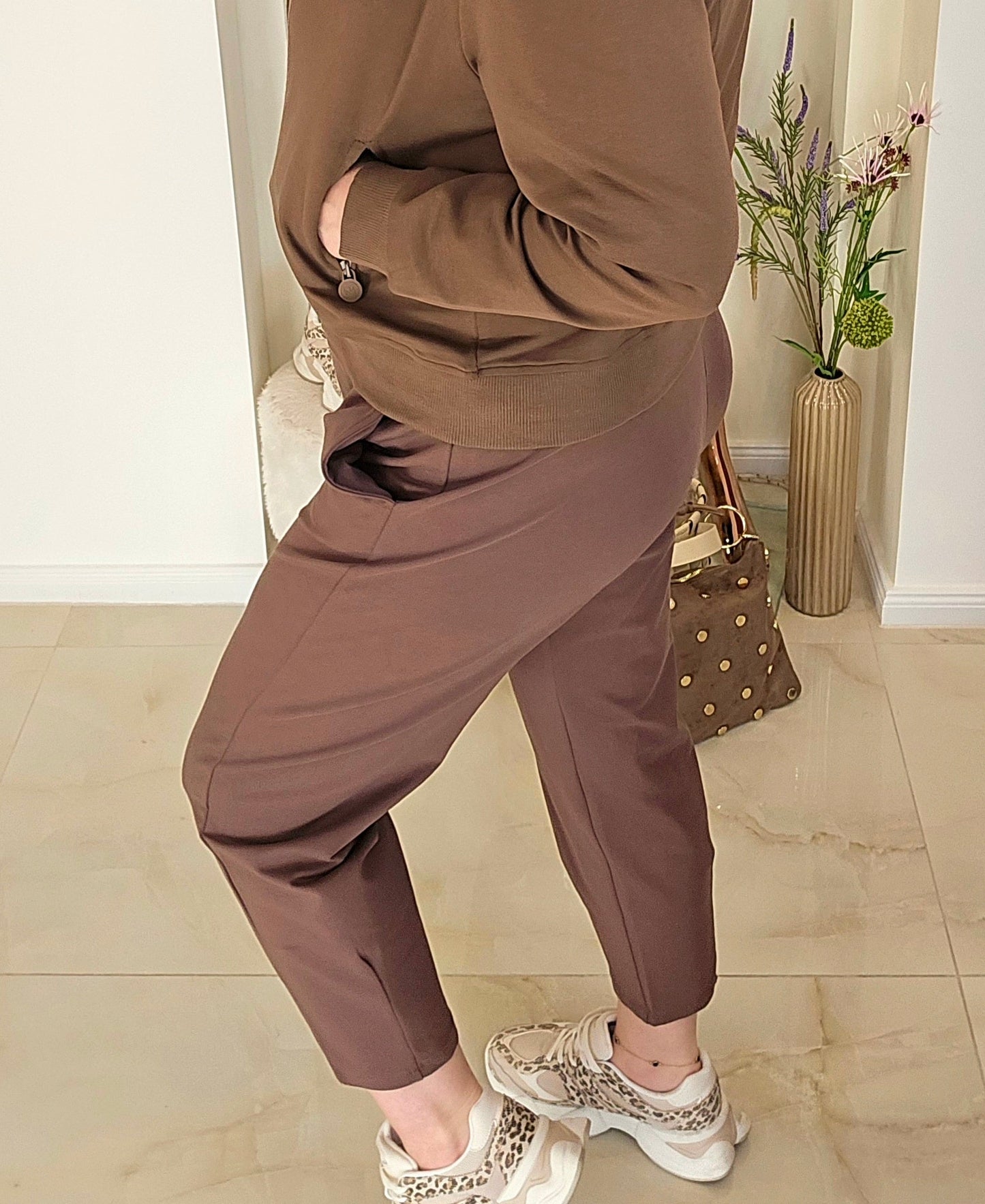 Joggerhose "Chocolate Chic" Ramoneska