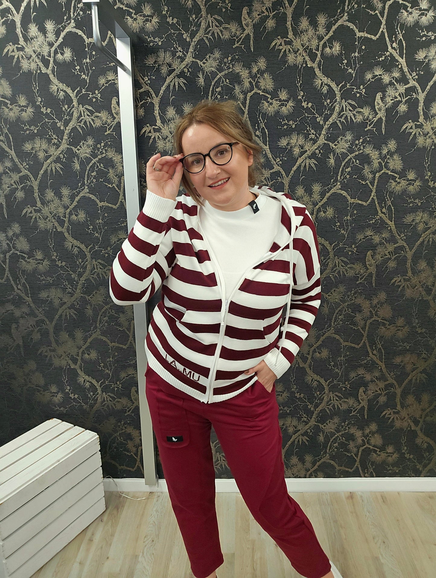 Hose Patka bordeaux la..mu la..mu