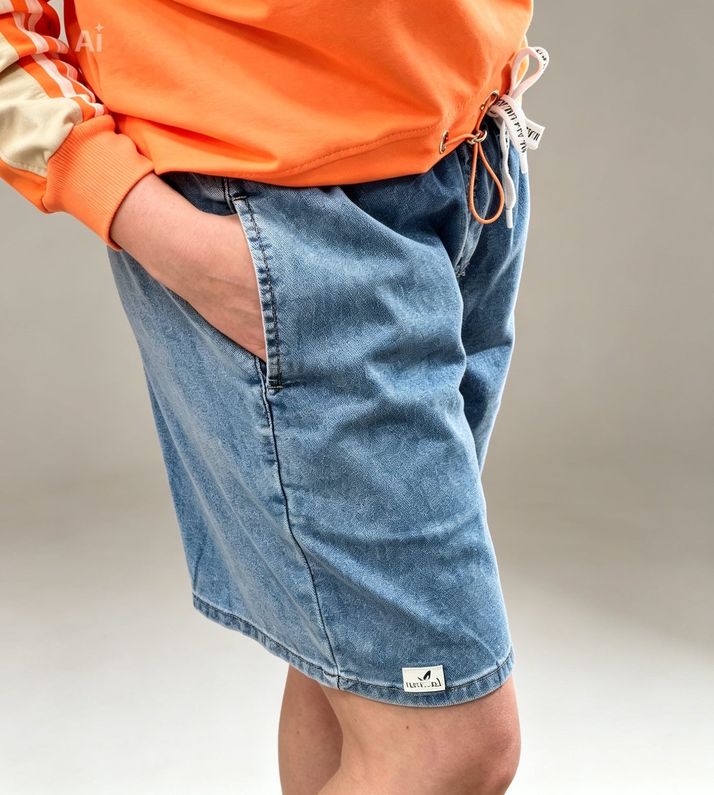 Jeans Shorts Free Look la..mu Ramoneska