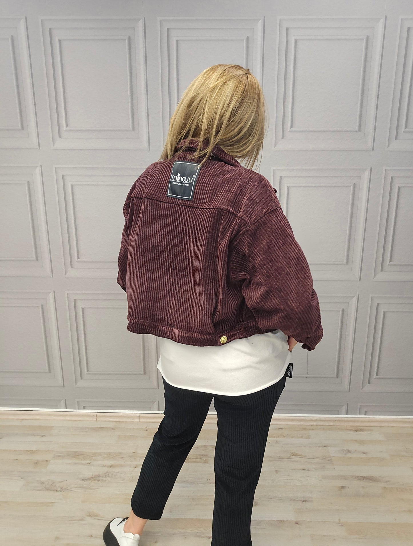 Jacke von Minouu UNI braun Minouu