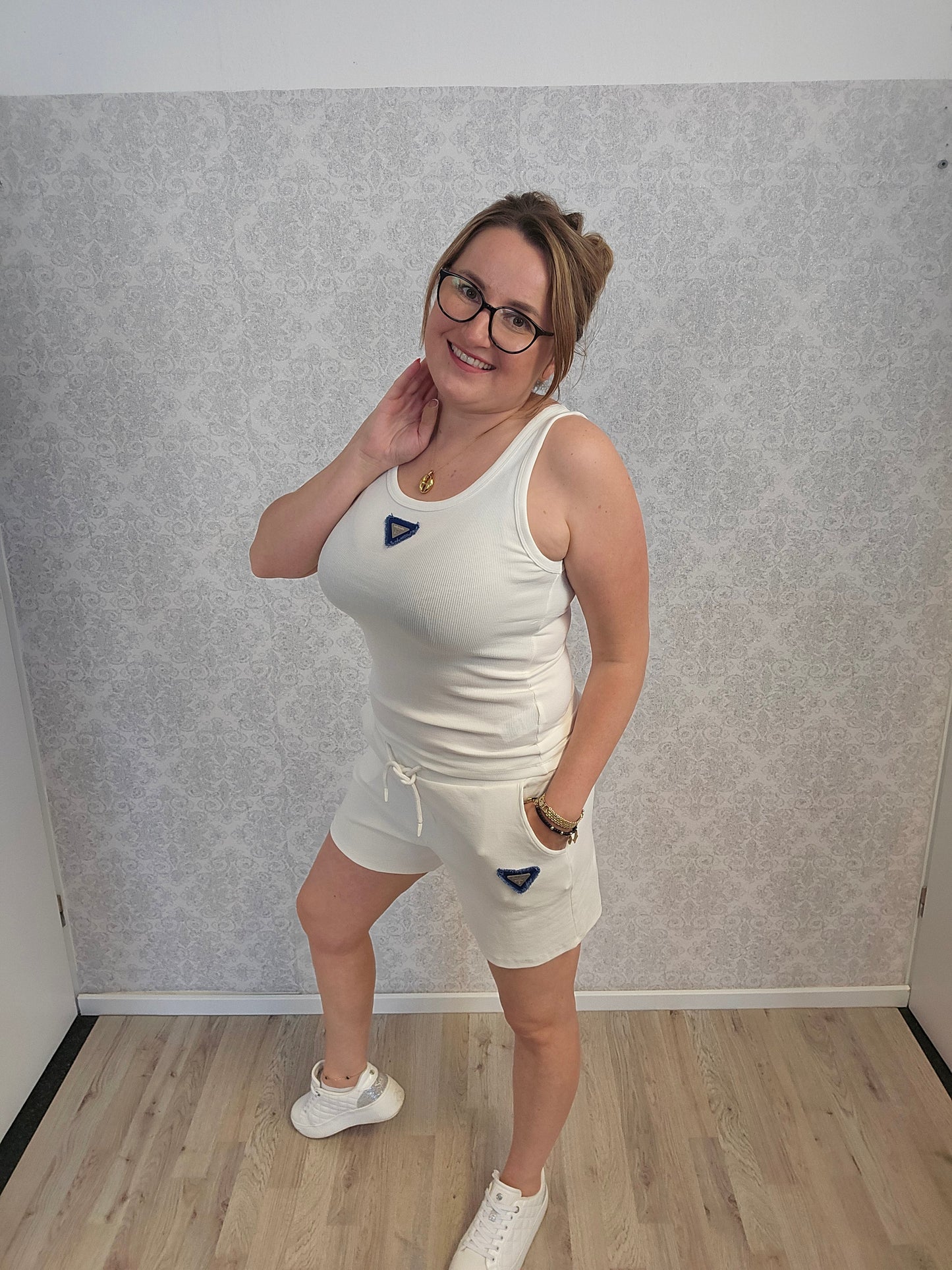 Shorts gerippt Megi Ramoneska