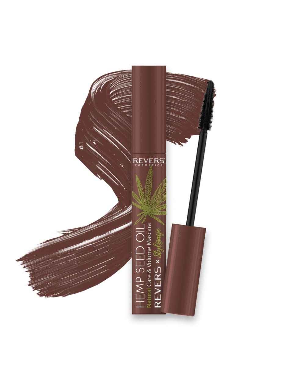 Mascara Farbe Braun Revers HANFSAMENÖL & CBD 10ml Revers