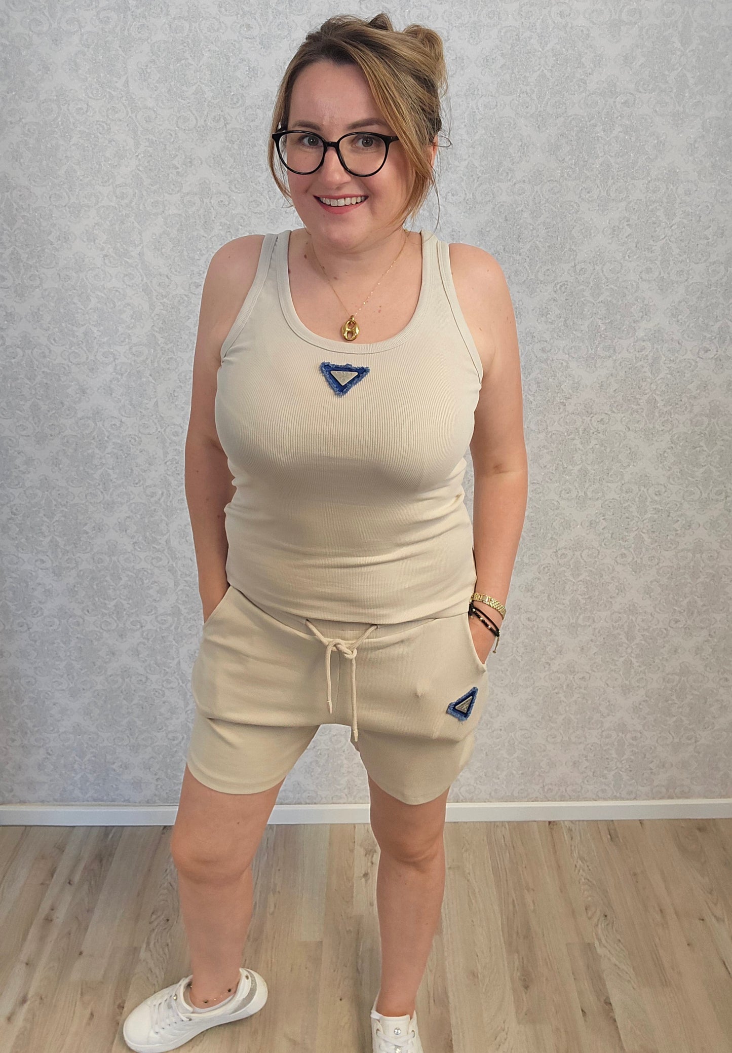 Shorts gerippt Megi Ramoneska