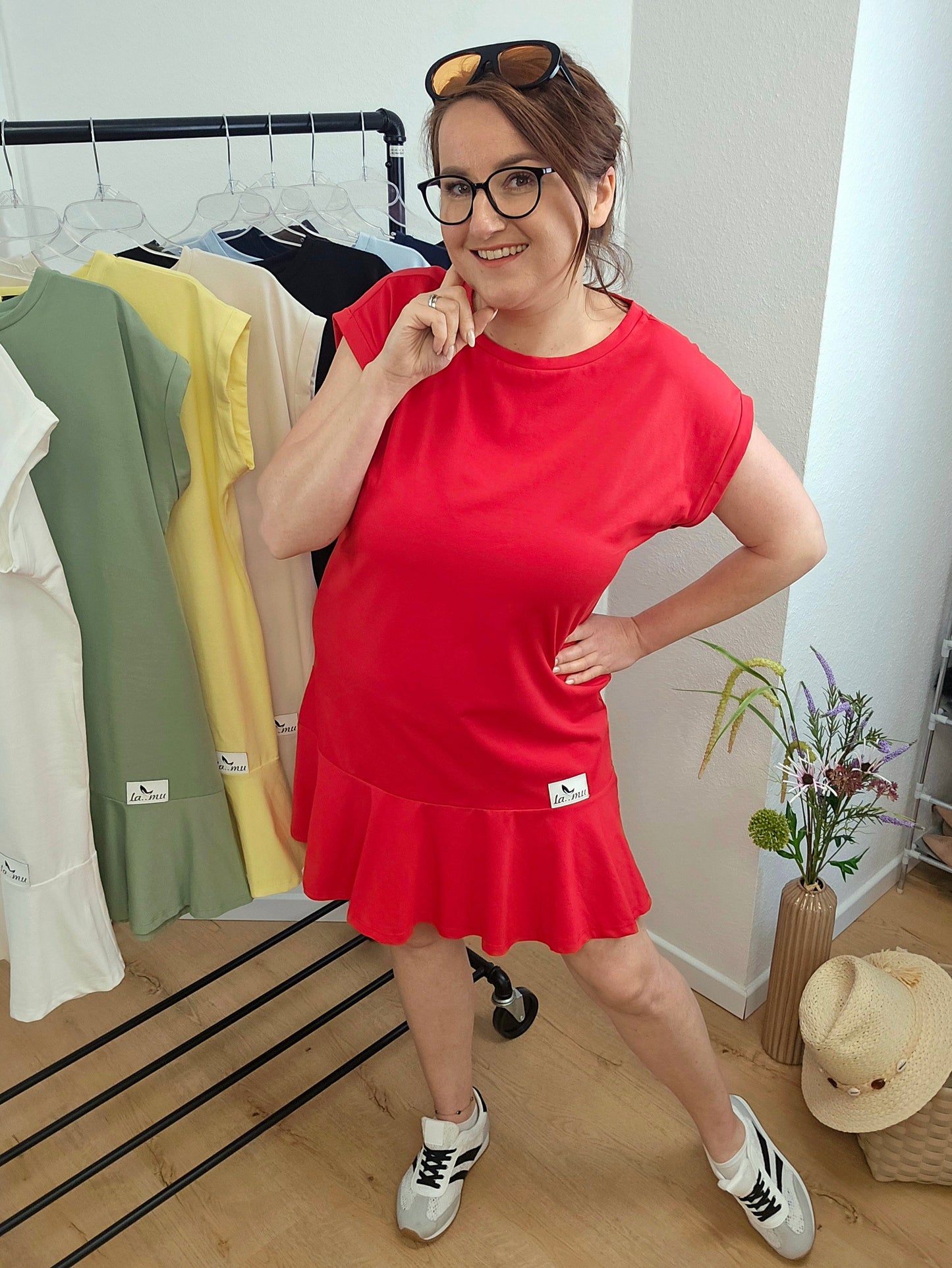 Teniss Kleid la..mu rot la..mu