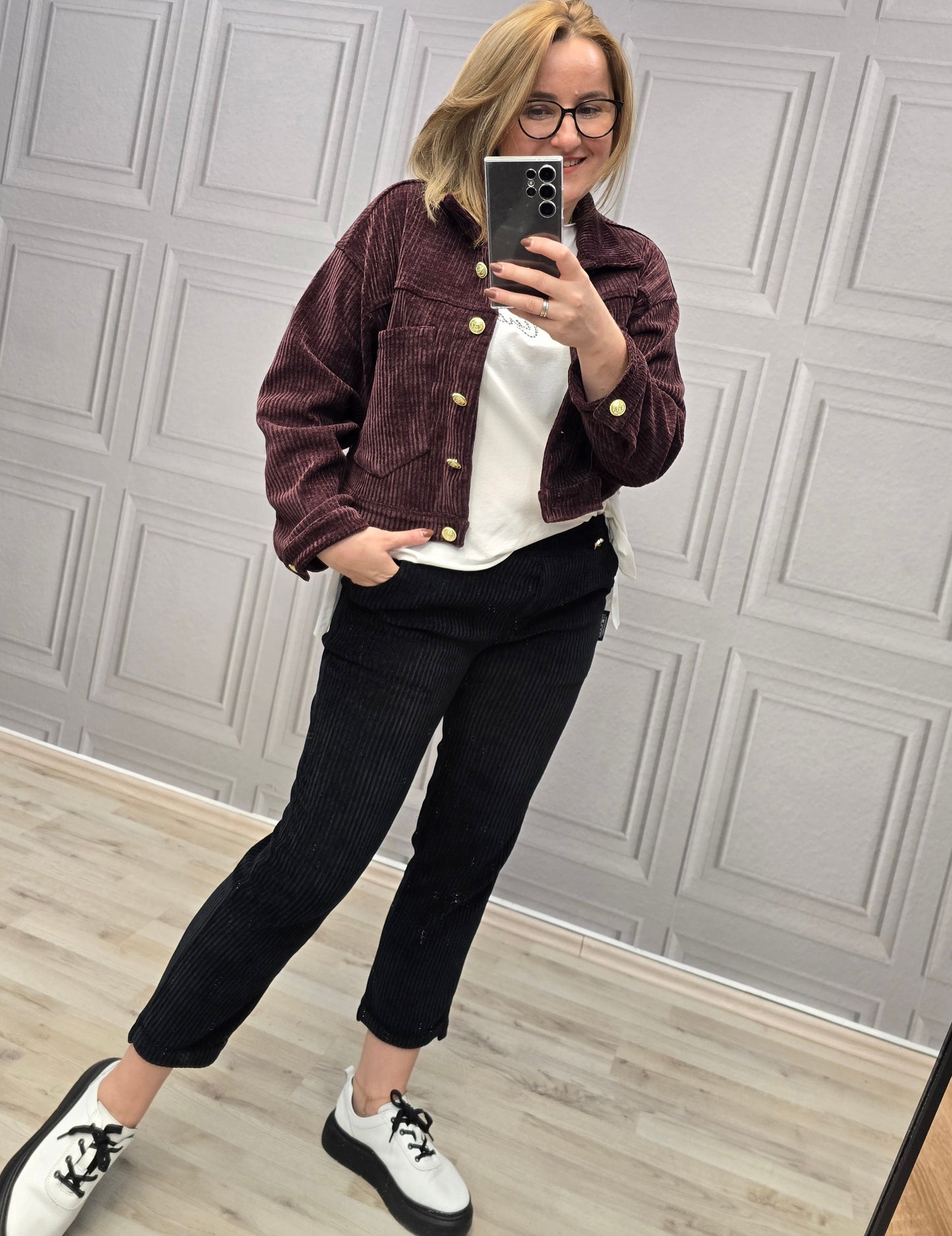 Jacke von Minouu UNI braun Minouu