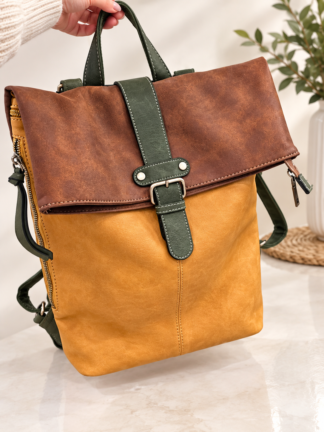 Rucksack Livia - Vintage Look Ramoneska
