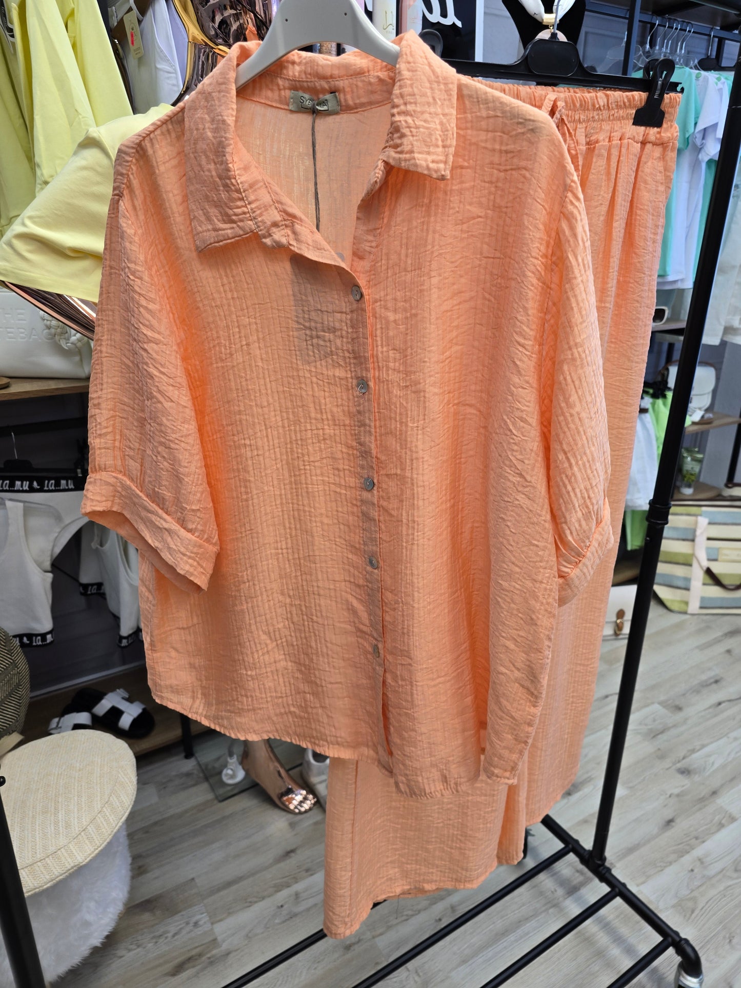 Sommer SET Bluse & Hose Ramoneska