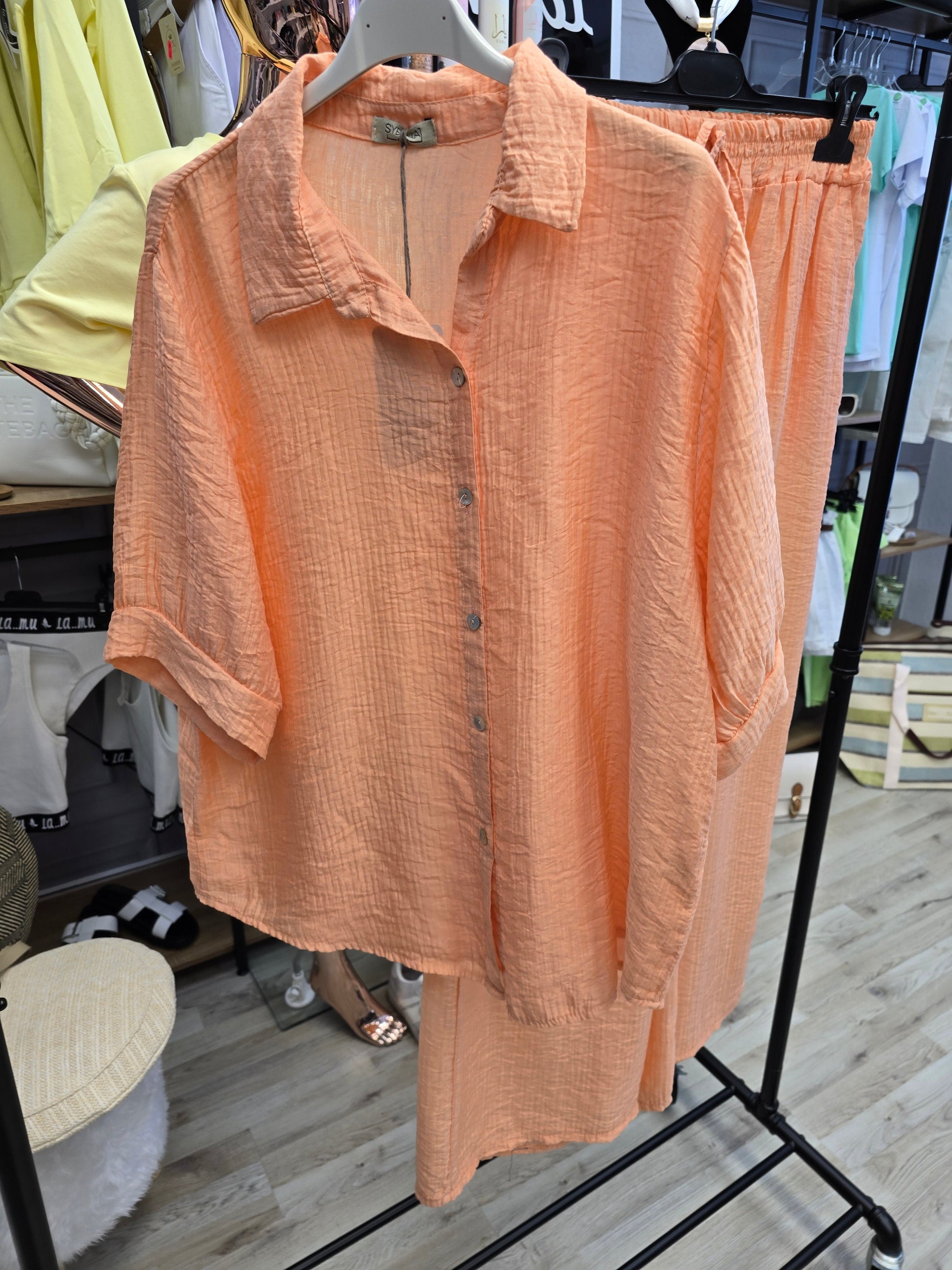 Sommer SET Bluse & Hose Ramoneska