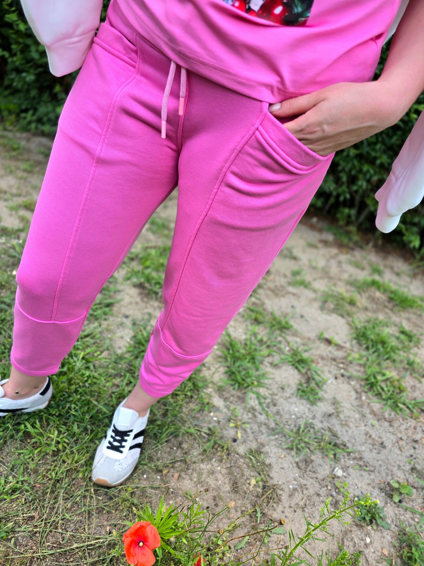 Lady Pink Jogginghose Miss City Ramoneska