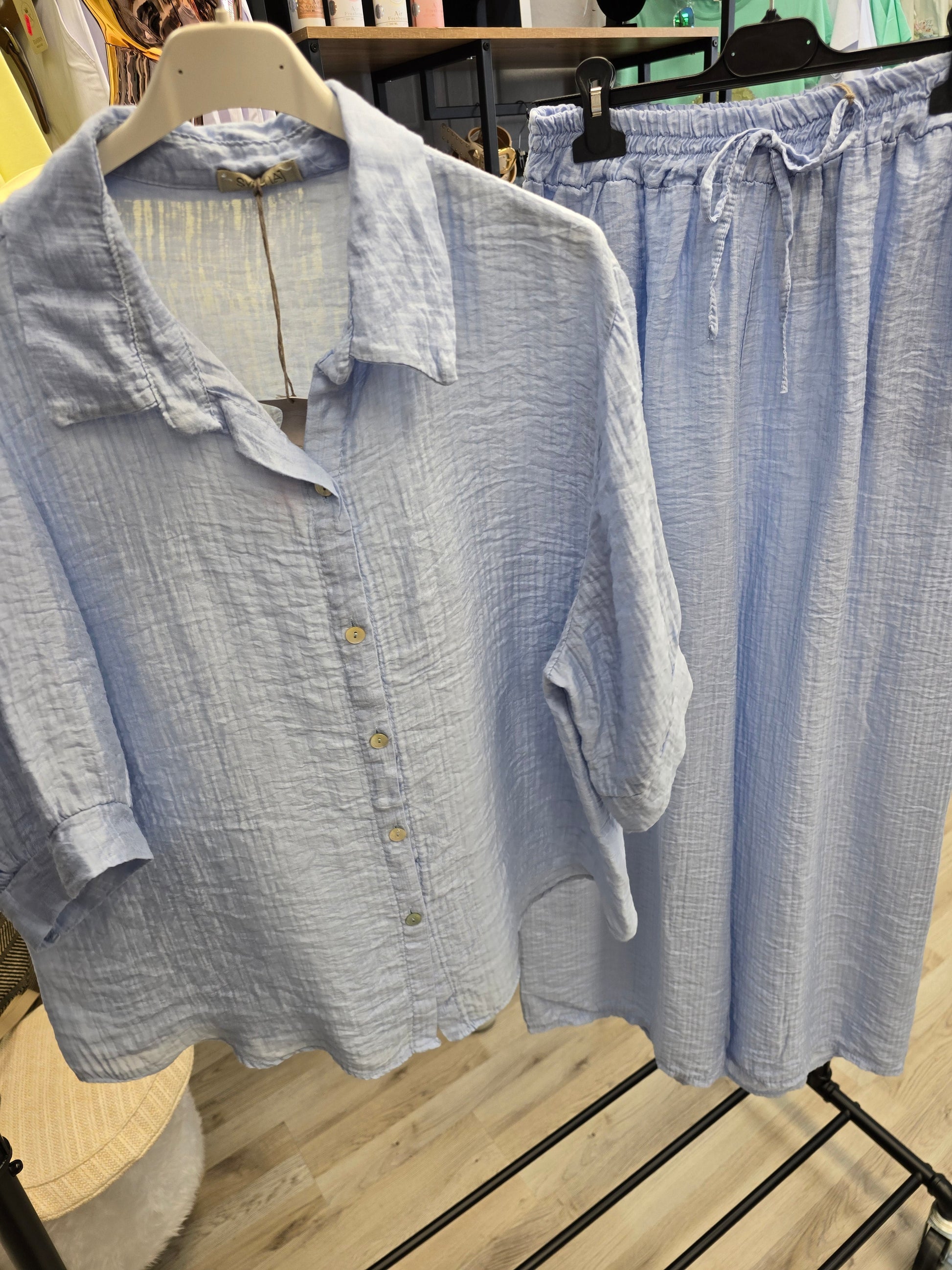 Sommer SET Bluse & Hose Ramoneska