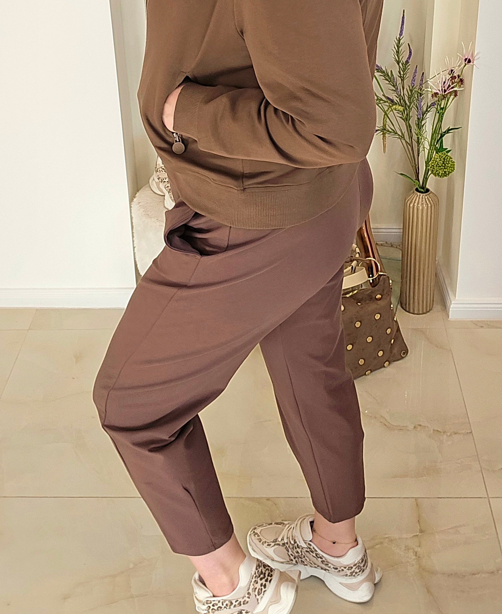 Joggerhose "Chocolate Chic" Ramoneska