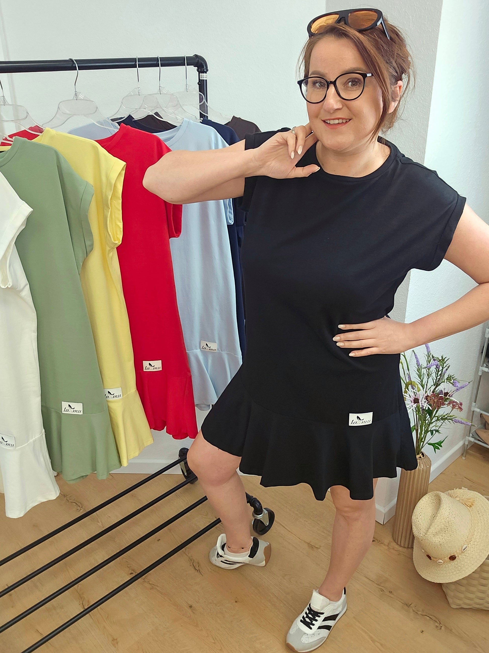 Teniss Kleid la..mu schwarz la..mu