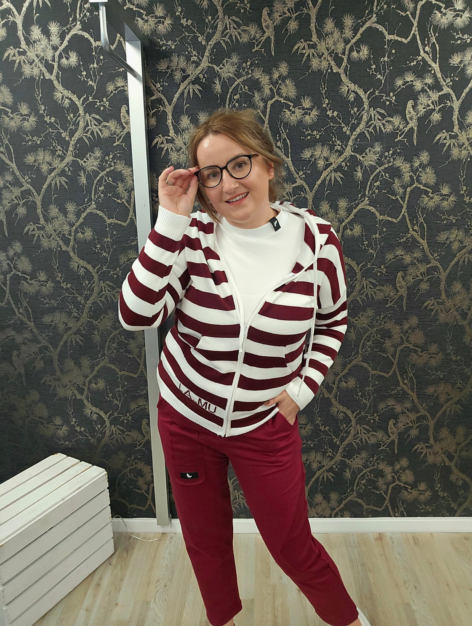 Hose Patka bordeaux la..mu la..mu