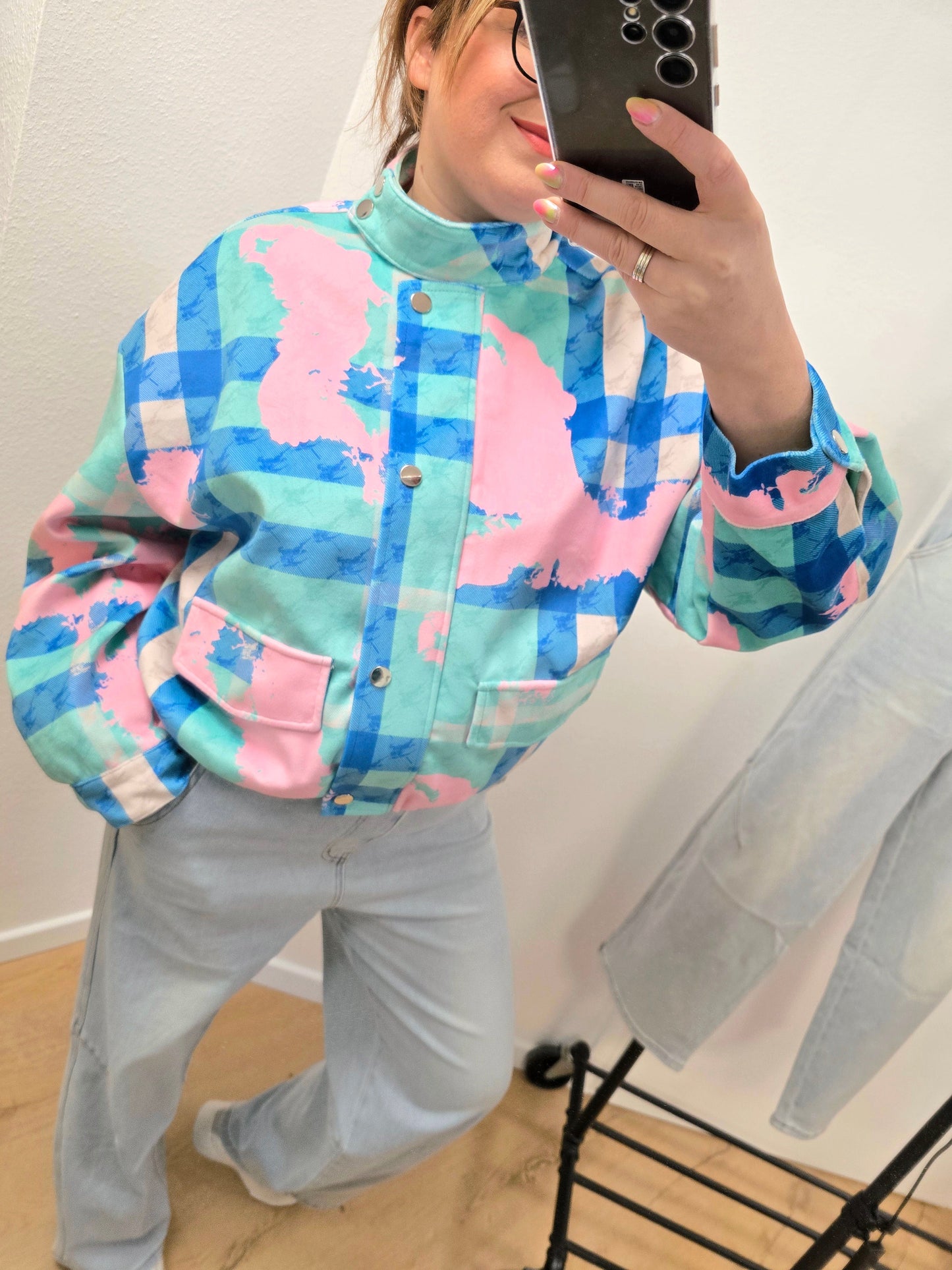 Bomberjacke Multicolor Liza Ramoneska