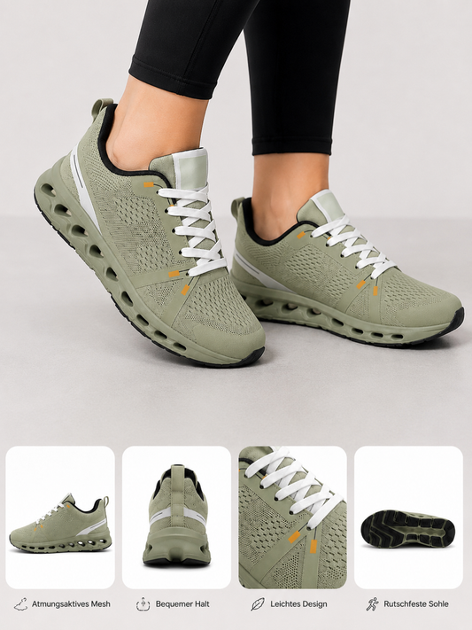 Sneaker ON matcha grün Sportschuhe Ramoneska
