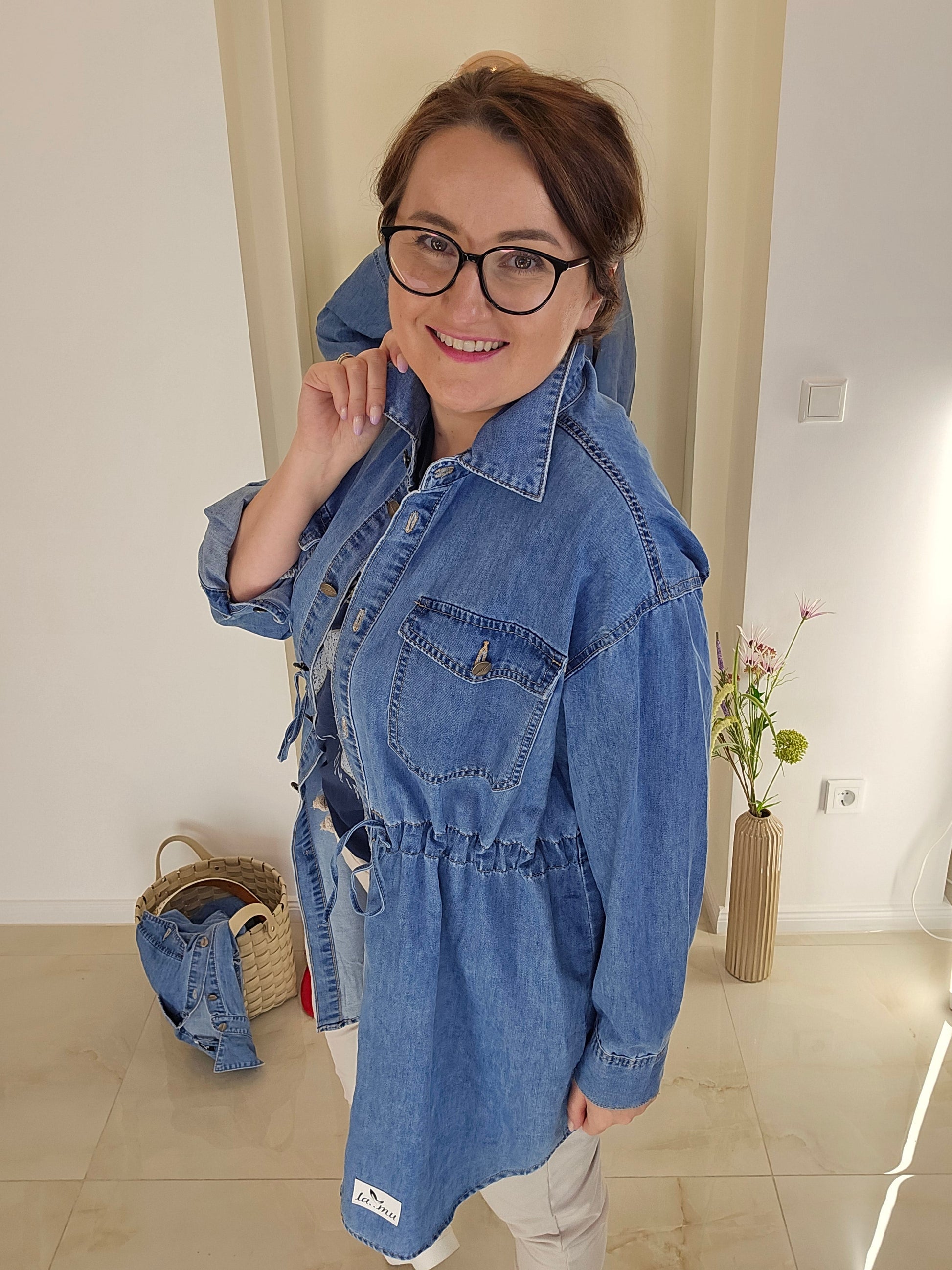 Jeans Jacke Mantel la..mu Ramoneska