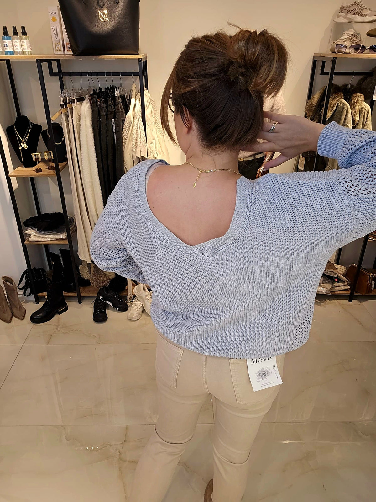Pullover LIEBLINGSSTÜCK la..mu grau la..mu