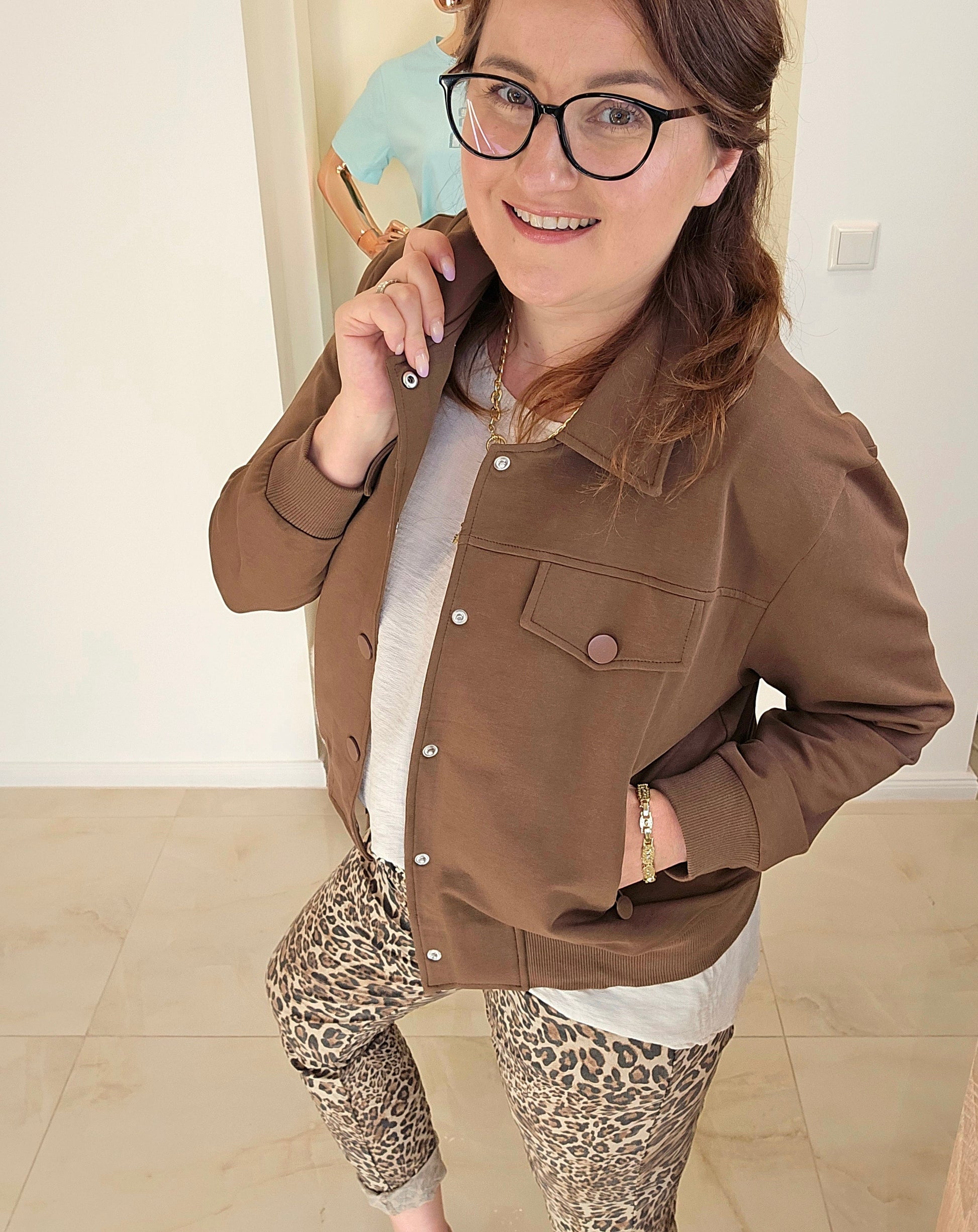 Sweatjacke 'Mokka Chic' Megi