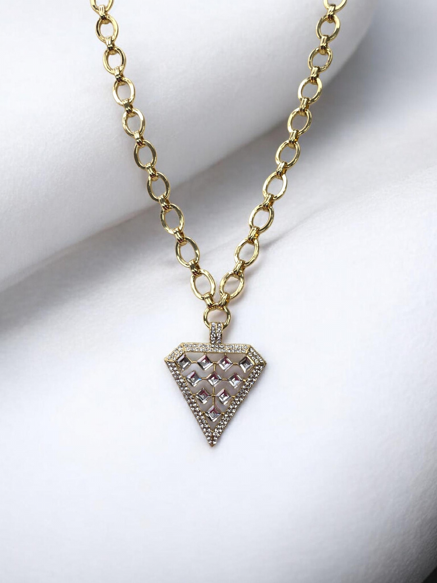 Halskette Diamond Crystal Massimocontti