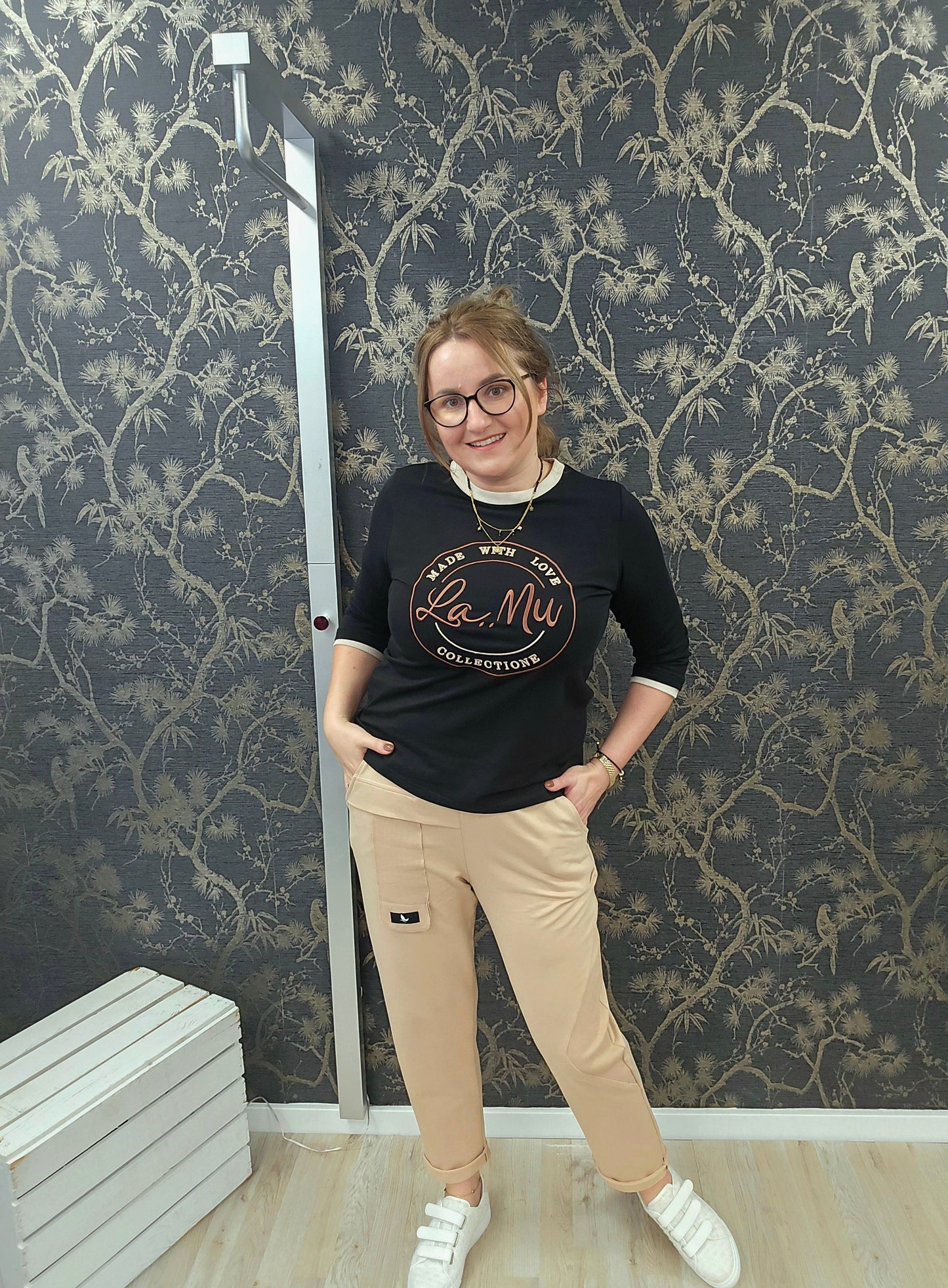 Hose Patka beige la..mu la..mu
