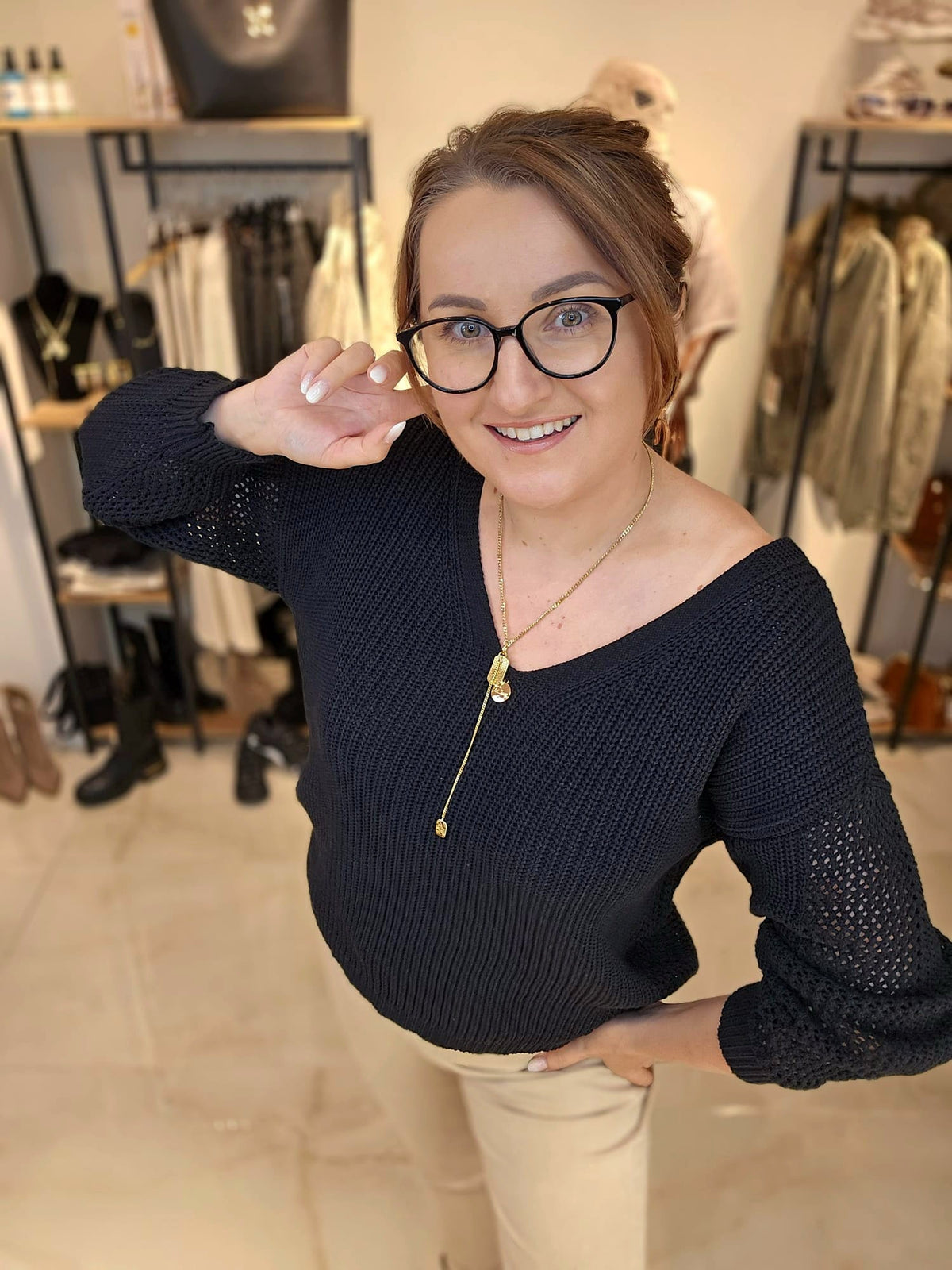 Pullover LIEBLINGSSTÜCK la..mu schwarz la..mu