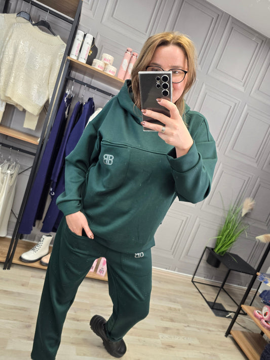 Anzug BB Hoodie & Hose Grün von Minouu Minouu