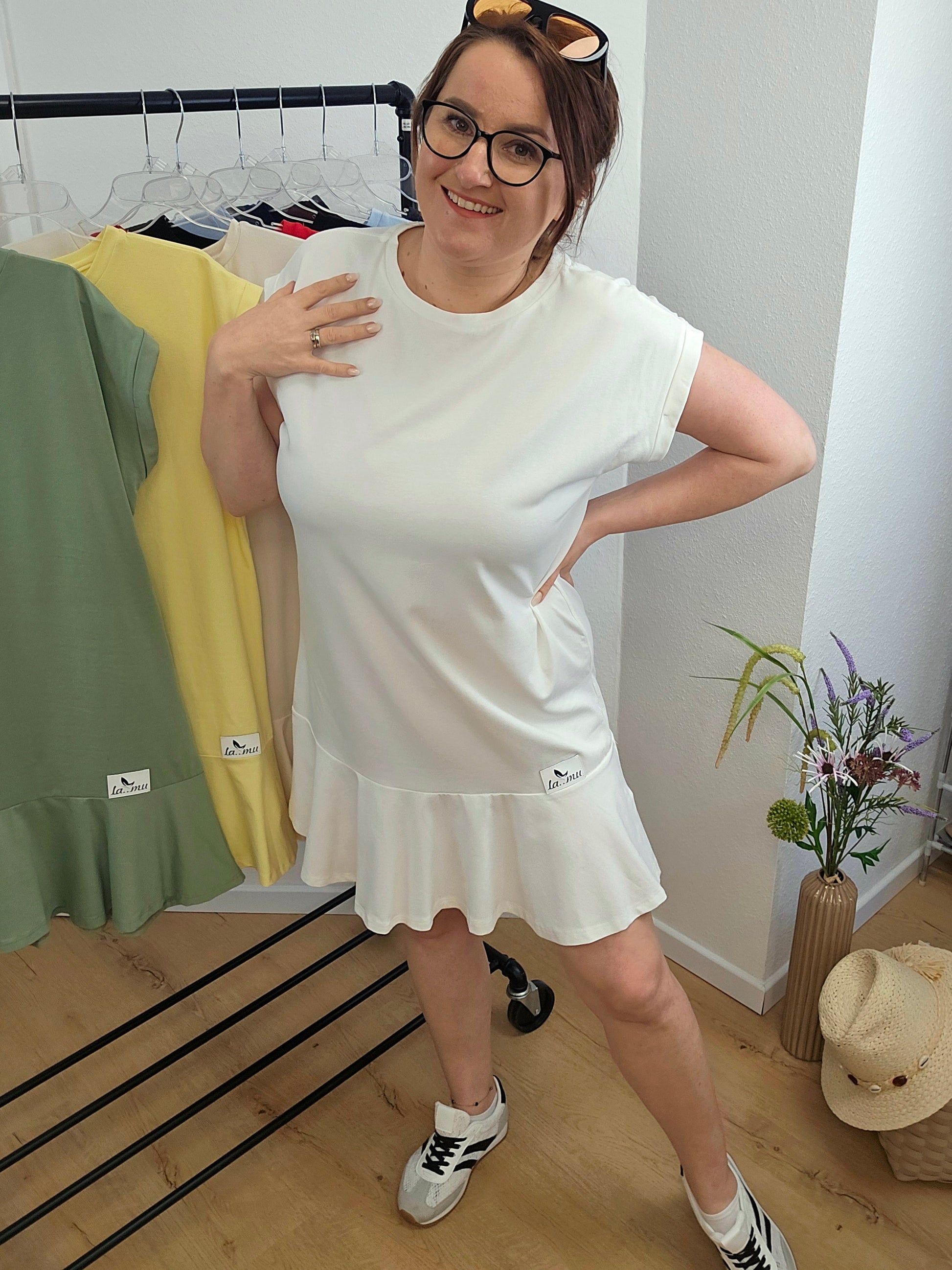 Teniss Kleid la..mu weiß la..mu