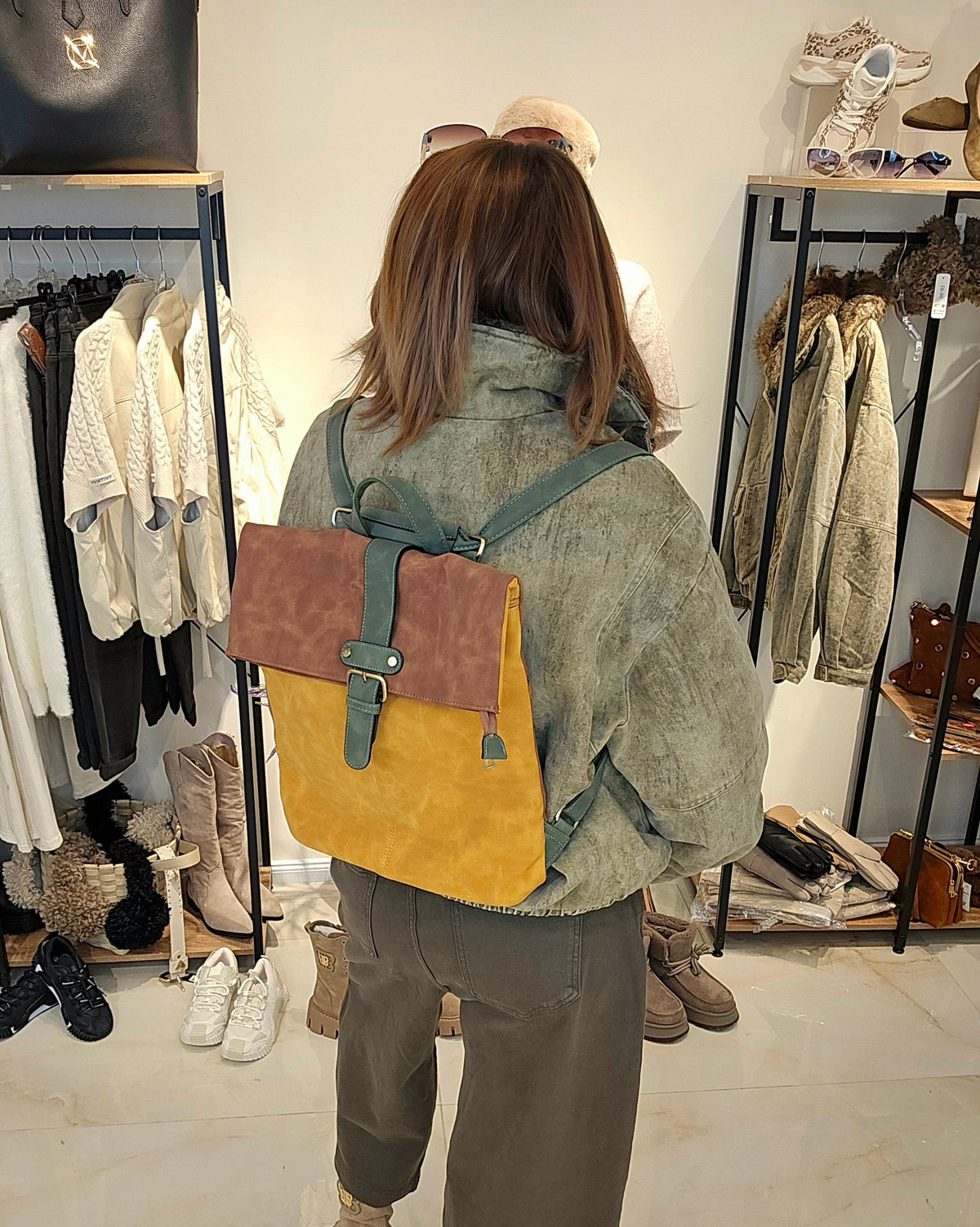 Rucksack Livia - Vintage Look Ramoneska