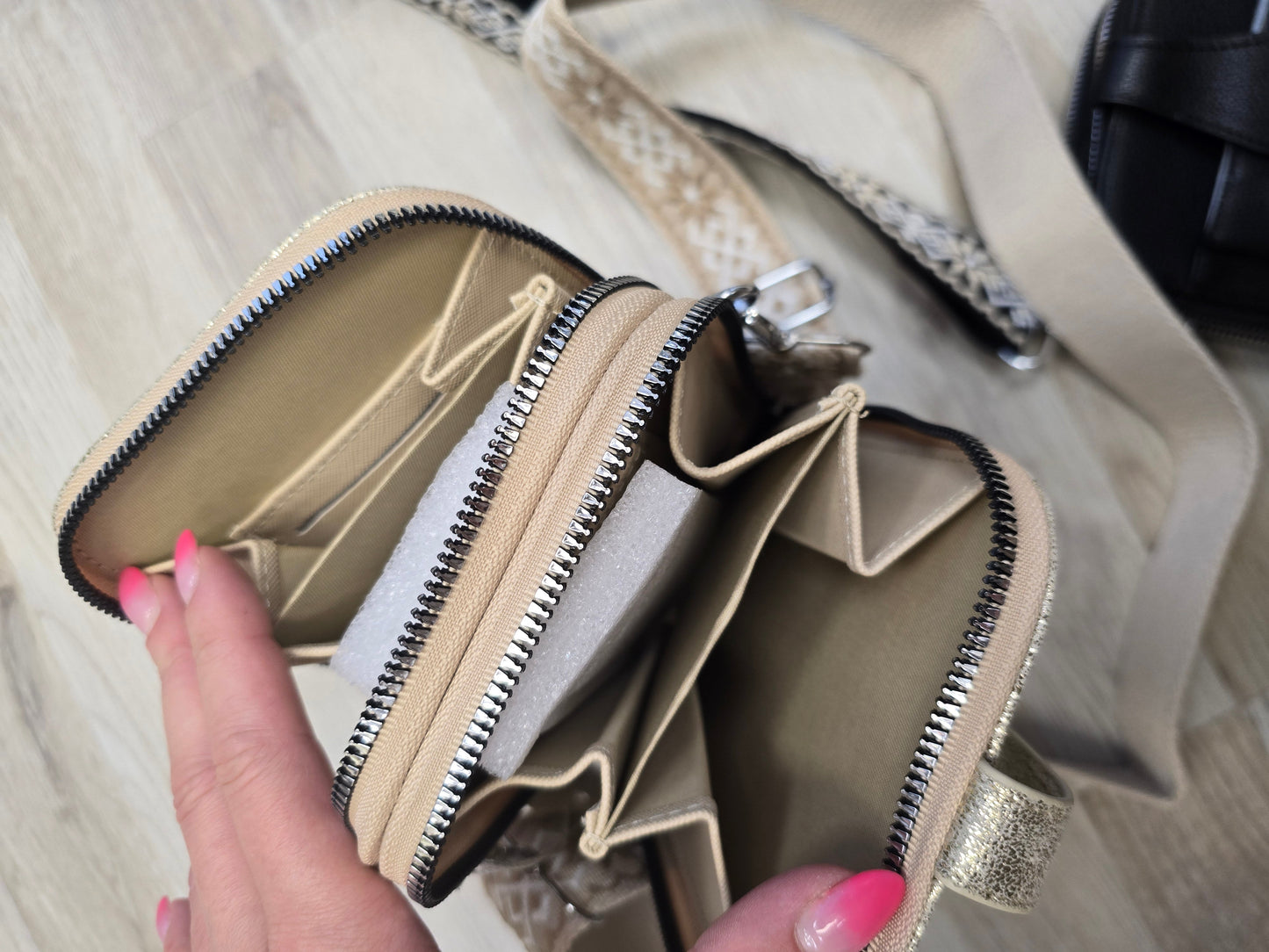 Umhängetasche Handy Tasche Portemonnaie Ramoneska
