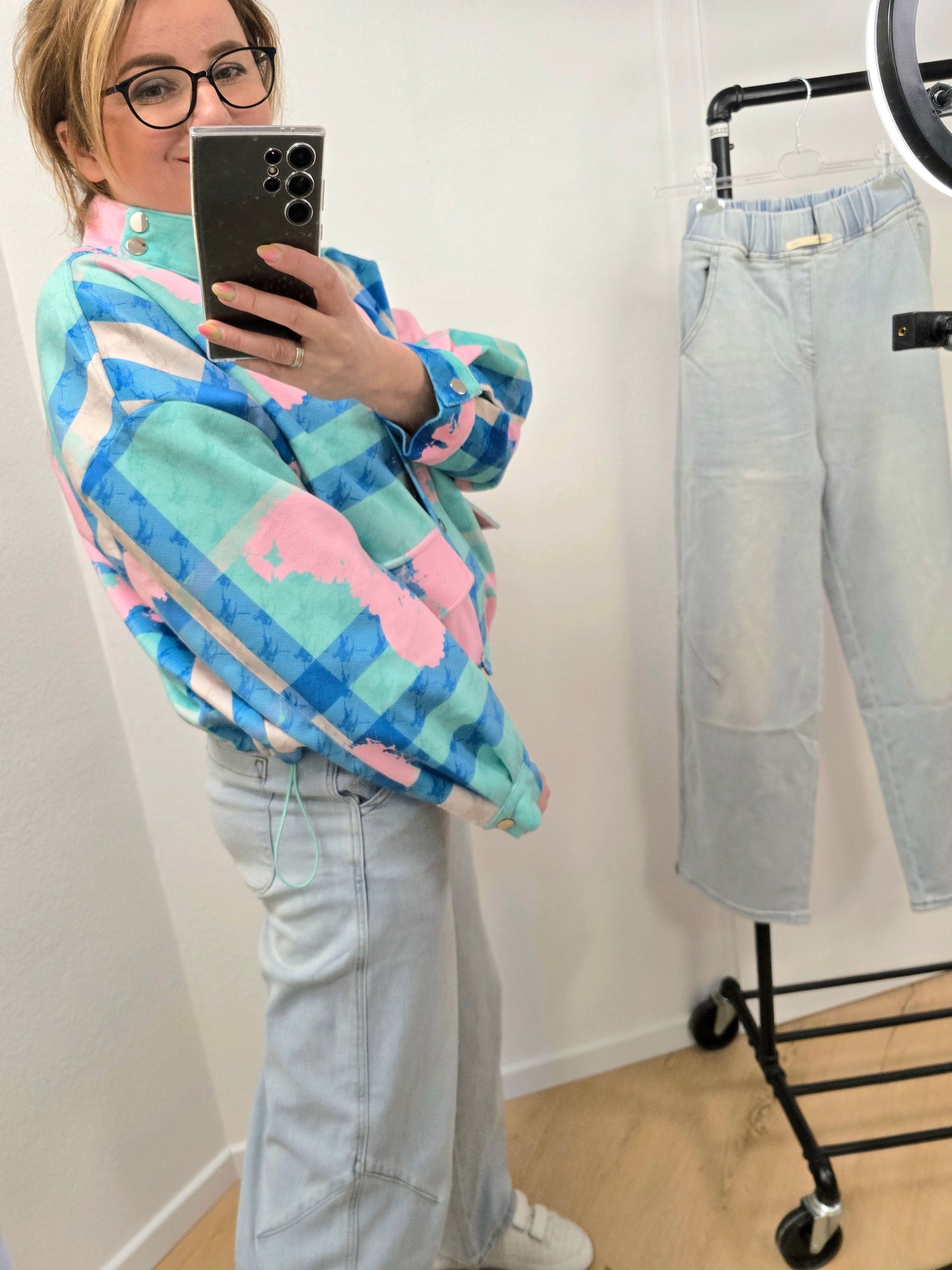 Bomberjacke Multicolor Liza Ramoneska