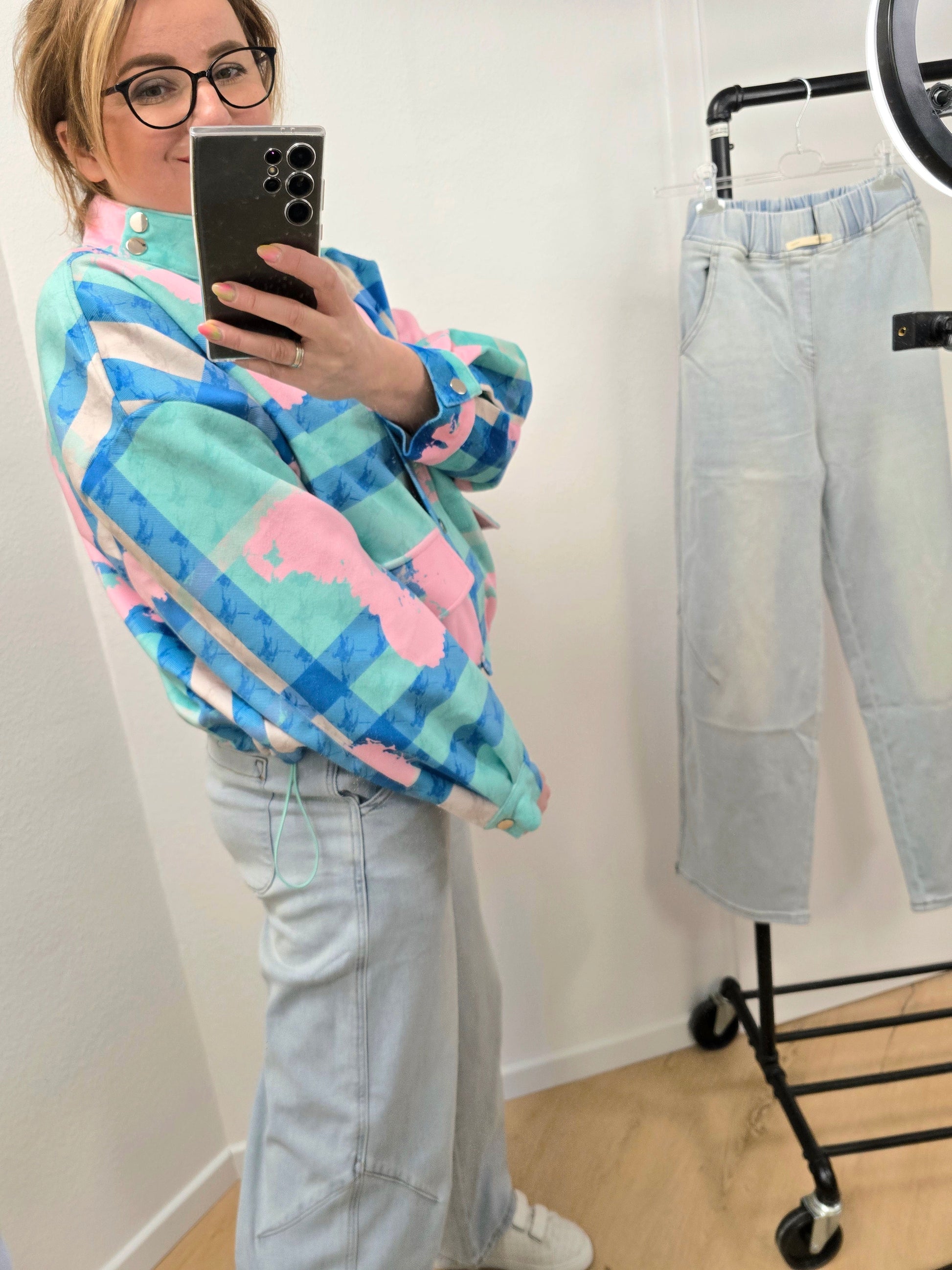 Bomberjacke Multicolor Liza Ramoneska