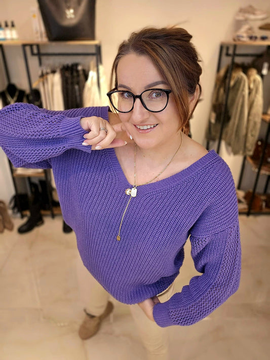 Pullover LIEBLINGSSTÜCK la..mu lila la..mu