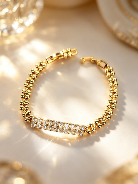 Elegantes Crystal Armband Ramoneska