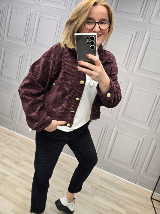 Jacke von Minouu UNI braun Minouu