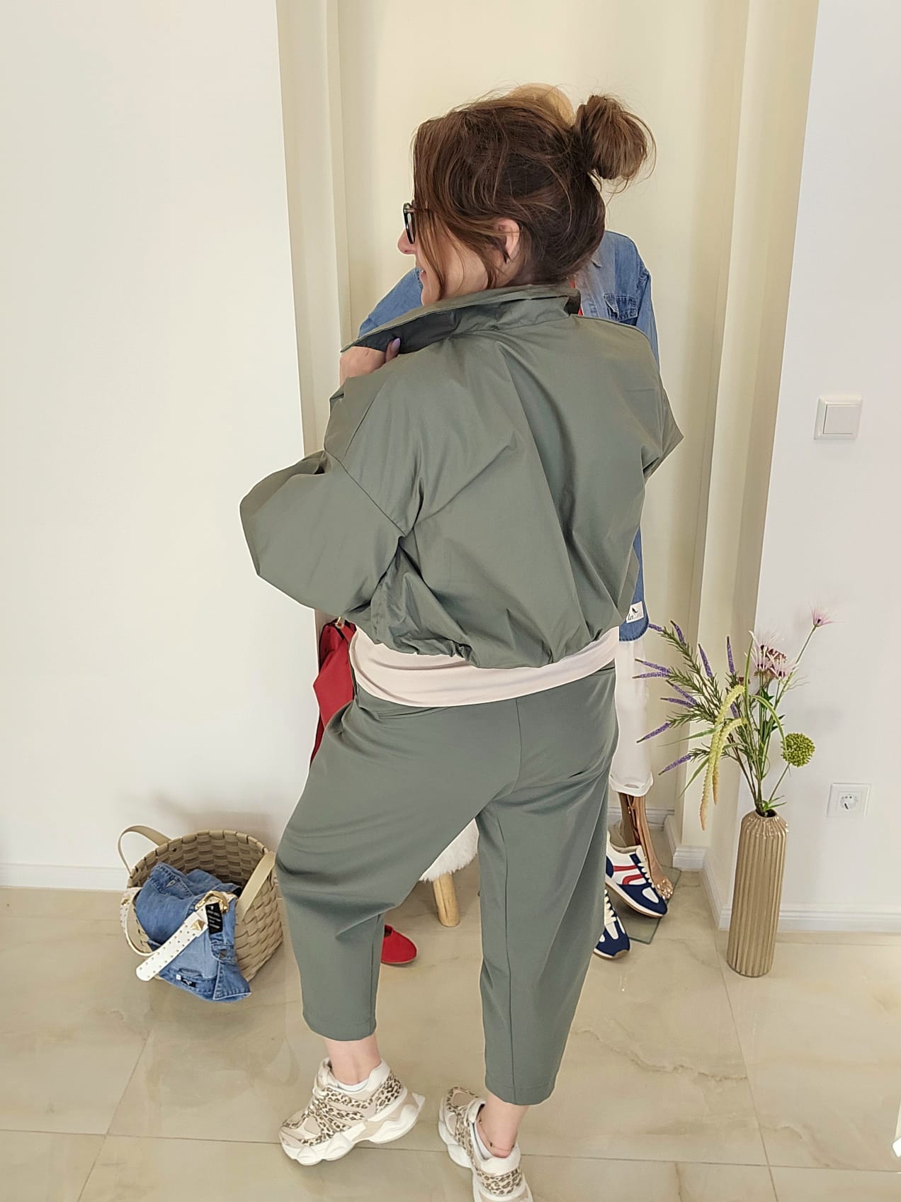 Monaco Hose - khaki Ramoneska