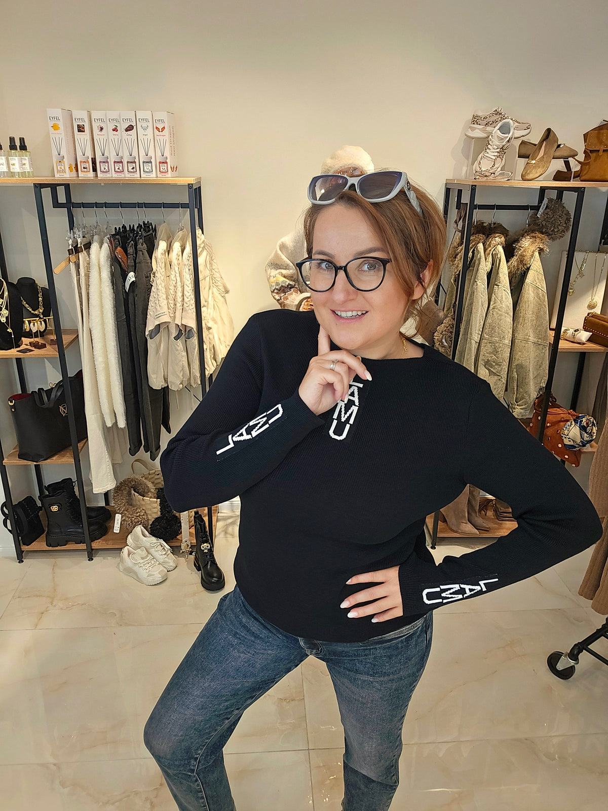 Basic Pullover la..mu schwarz la..mu